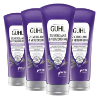 4X Guhl Zilverglans & Verzorging Anti Geel Haarmasker 200 ml