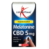 3X Lucovitaal Melatonine CBD 5mg 30 tabletten