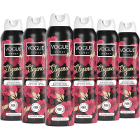 6X Vogue Parfum Deodorant Elegance 150 ml