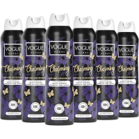 6X Vogue Parfum Deodorant Charming 150 ml