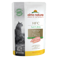 24X Almo Nature HFC Natural Kattenvoer Nat Kipfilet 55 gr