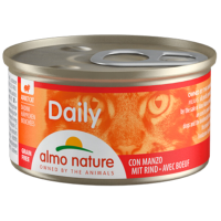 24X Almo Nature Daily Menu Kattenvoer Nat Rund 85 gr