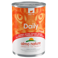 24X Almo Nature Daily Menu Kattenvoer Nat Rund 400 gr