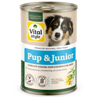 Vitalstyle Hondenvoer Nat Puppy   Junior 400 gr
