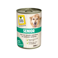 Vitalstyle Hondenvoer Blik Senior 400 gr