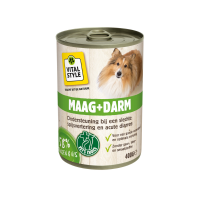 Vitalstyle Hondenvoer Blik Maag & Darm 400 gr