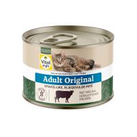 Vitalstyle Kattenvoer Blik Care Rund 200 gr