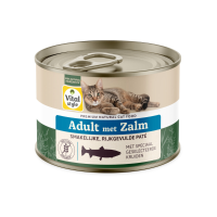 Vitalstyle Kattenvoer Blik Care Zalm 200 gr