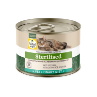 12X Vitalstyle Kattenvoer Blik Overgewicht 200 gr
