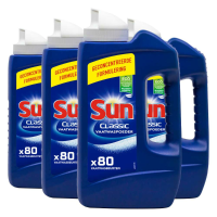 4X Sun Vaatwaspoeder Normaal 1,39 kg 80 wasbeurten