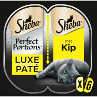 Sheba Perfect Portions Adult Kattenvoer Natvoer Luxe Kip Paté 112,5 gr