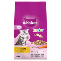 Whiskas Junior Kattenbrokken Kip 1,9 kg