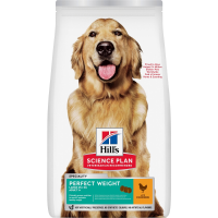 Hill's Science Plan Hondenvoer Droog Adult Perfect Weight Large Kip 12 kg