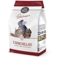 4X Deli Nature Chinchillavoer Rodelicious 2,5 kg