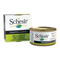 14X Schesir Katten Natvoer Blik Tonijn en Goudmakreel 85 gr