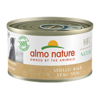 24X Almo Nature HFC Natural Hondenvoer Nat Kalfsvlees 95 gr