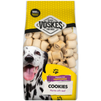 8X Voskes Hondensnack Merg Rund 750 gr