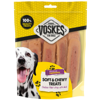 10X Voskes Hondensnacks Kipfilet Eend 400 gr