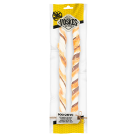 Voskes Hondensnack Stick Runderhuid, Rund en Kip 40 cm 2 stuks