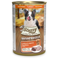 6X Stuzzy Hondenvoer MonoProtein Kalkoen 400 gr