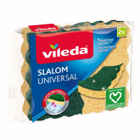 Vileda Slalom Universal Schuurspons 2 Stuks