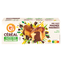 Céréal Mini Cakes Marmer Glutenvrij en Lactosevrij 200 gr