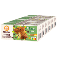 6X Céréal Mini Cakes met stukjes Chocolade Glutenvrij en Lactosevrij 230 gr
