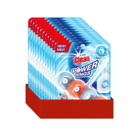 12X At Home Toiletblok Power Rings Aqua Power 40 gr