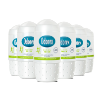 6X Odorex Deodorant Roller Natural Fresh 50 ml