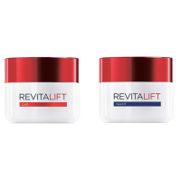 L'Oréal Revitalift   Dagcrème 1x 50 ml & Nachtcrème 1x 50 ml   Pakket