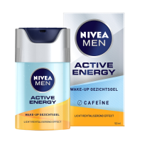 3X NIVEA Men Wake up Gezichtsgel Active Energy 50 ml