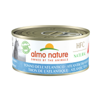 24X Almo Nature HFC Natural Kattenvoer Nat Atlantische Tonijn 150 gr