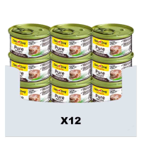 12X GimDog Little Darling Pure Delight Kip   Rund 85 gr