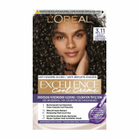 6X L'Oréal Excellence Cool Crème Permanente Crèmekleuring 3.11   Ultra As Donkerbruin