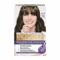 6X L'Oréal Excellence Cool Crème Permanente Crèmekleuring 4.11   Ultra As Middenbruin