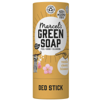 6X Marcel's Green Soap Deodorant Stick Vanille & Kersenbloesem 40 gr