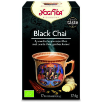 6X Yogi tea Biologische Thee Black Chai 17 stuks