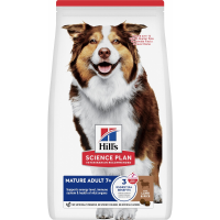 Hill's Science Plan Hondenvoer Droog Medium Mature Adult Lam   Rijst 14 kg