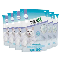 6X Sanicat Diamonds Silicagel 5 liter