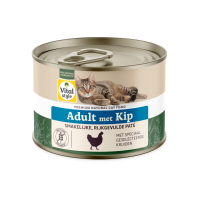 6X Vitalstyle Kattenvoer Nat Blik Care Kip 200 gr