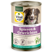 6X Vitalstyle Hondenvoer Blik Spier & Gewrichten 400 gr