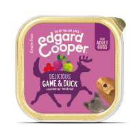 Edgard & Cooper Kuipje Vers Vlees Hondenvoer Wild   Eend 300 gr