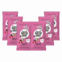 6X Marcel's Green Soap Schoonmaakdoekjes Patchouli & Cranberry 60 stuks