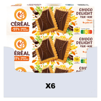 6X Céréal Koekjes Choco Delight 126 gr