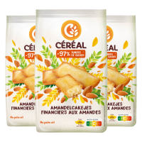 3X Céréal Amandelcakejes 175 gr