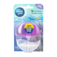 6X Ambi Pur Toiletblok Starterkit 5in1 Lavender & Rosemary