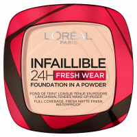 3X L'Oréal Infaillible 24H Fresh Wear Foundation Poeder 180 Rose Sand 9 gr