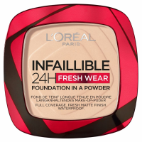 3X L'Oréal Infaillible 24H Fresh Wear Foundation Poeder 20 Ivory 9 gr