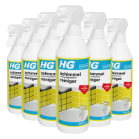 6X HG Schimmel , Vocht  en Weerplekkenreiniger 500 ml