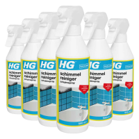 6X HG Schimmel & Aanslagreiniger Schuimspray 500 ml